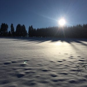 Courir par temps froid