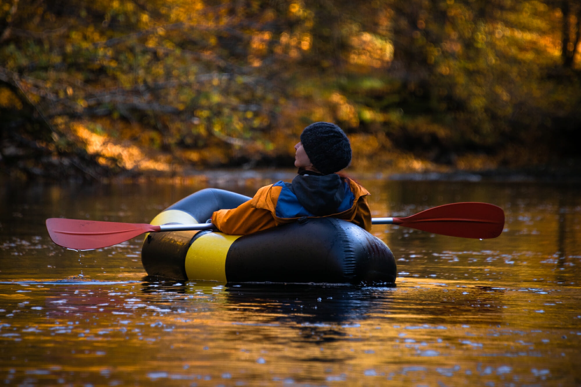 Packraft sur l'Ourthe