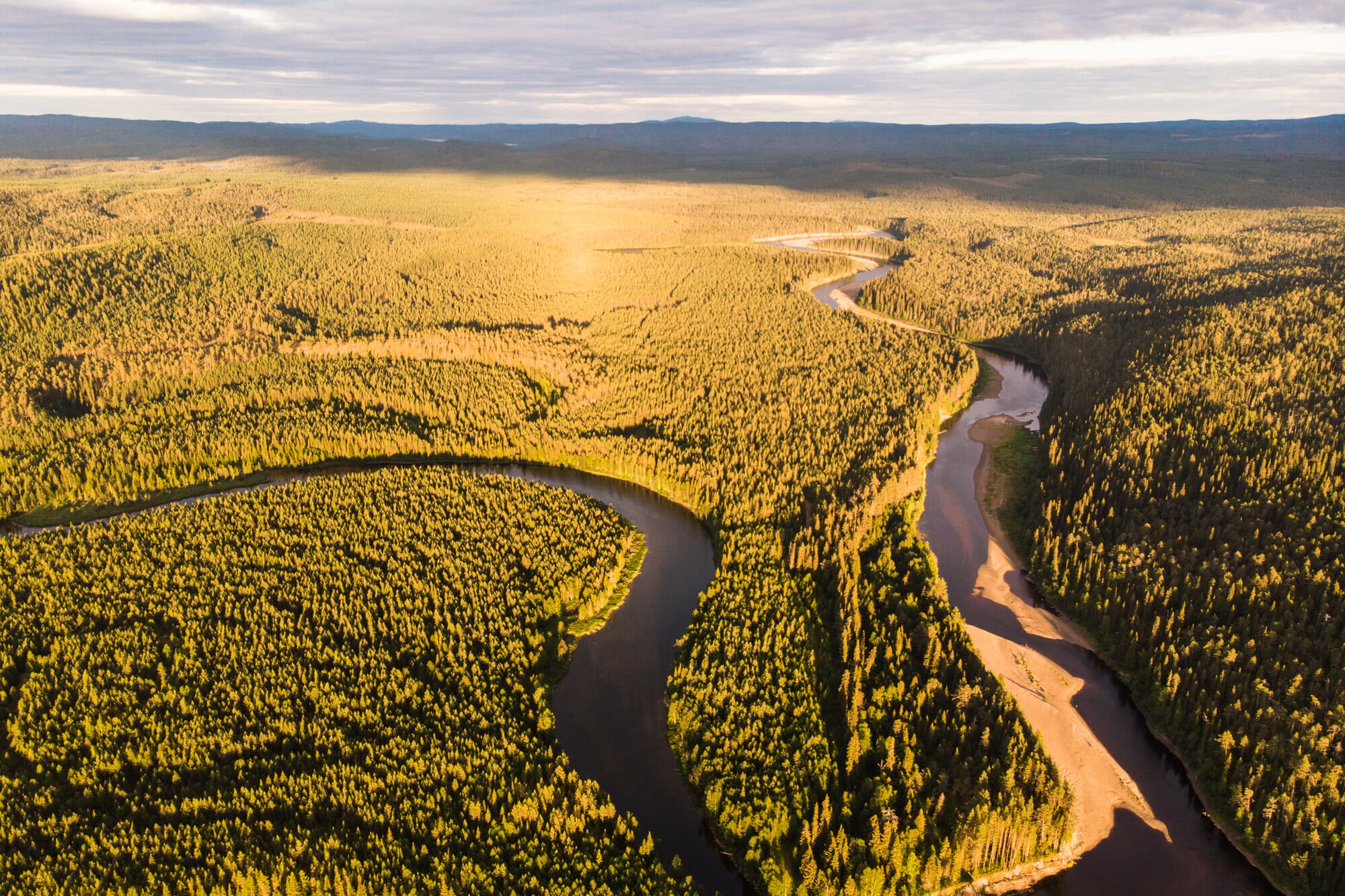 Packraft sur la rivière Oulanka - Laponie finlandaise