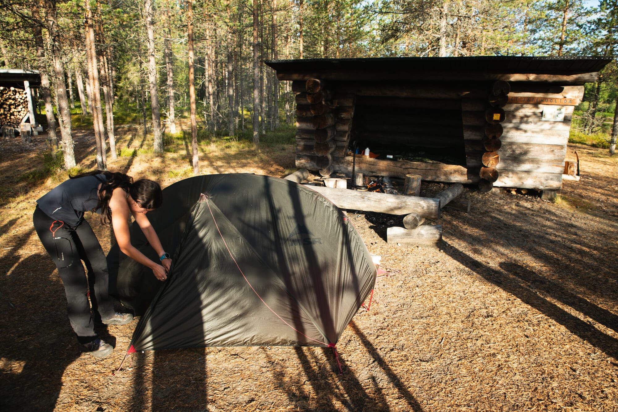 Packraft sur la rivière Oulanka - Laponie finlandaise - Bivouaquer au coeur de la forêt laponne - parcs nationaux finlandais