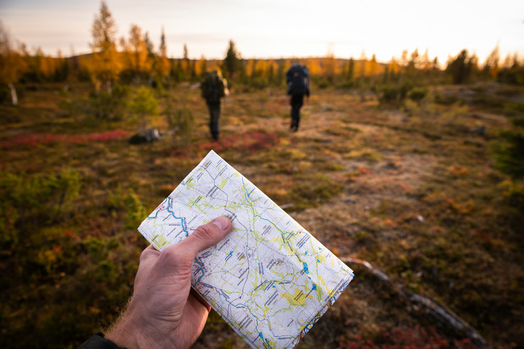 Orientation en Laponie finlandaise