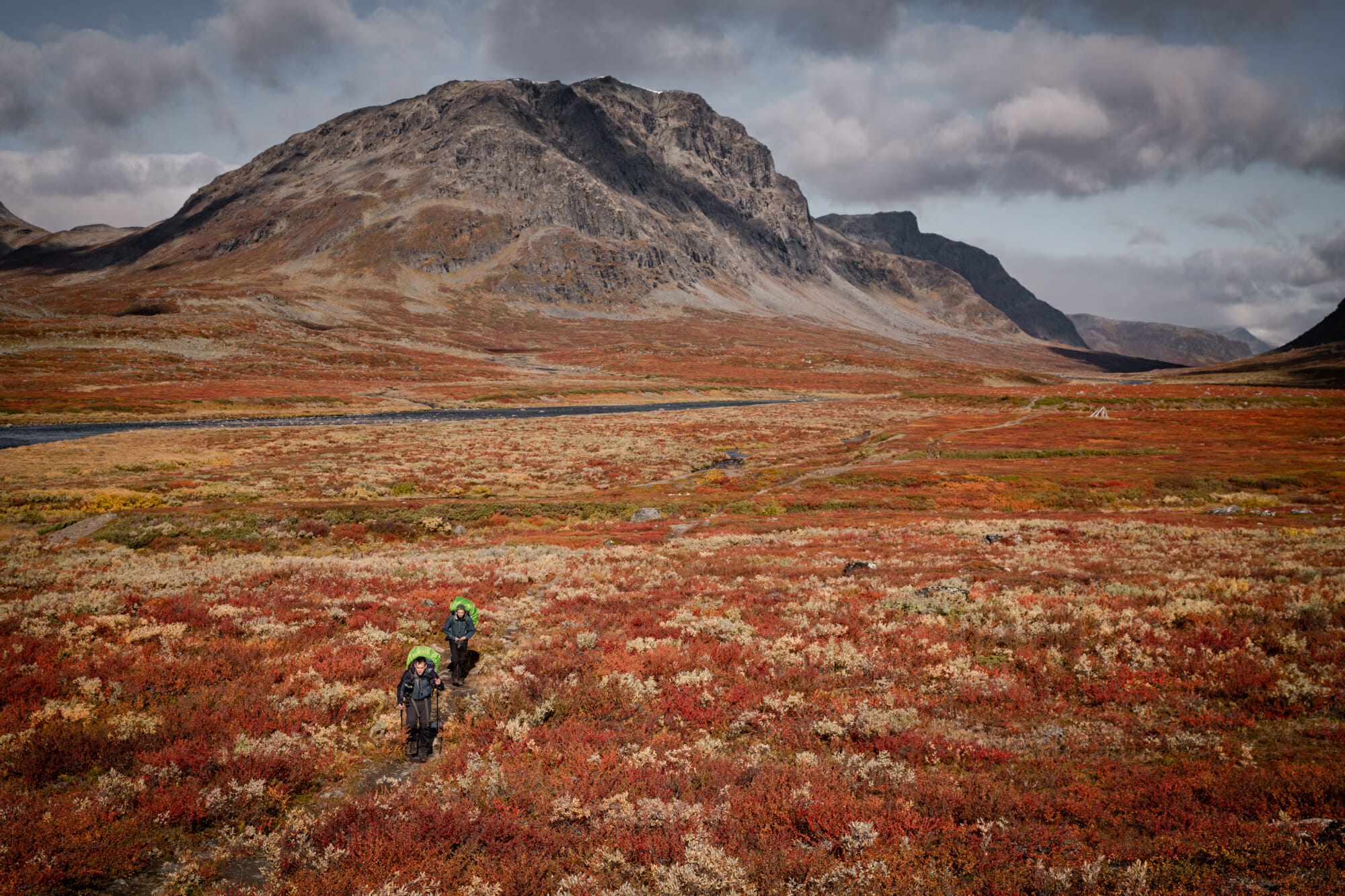 Randonneurs sur le Kungsleden