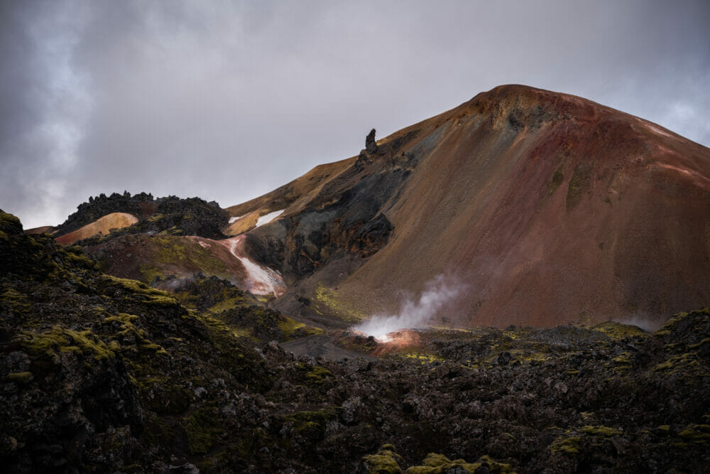 Source chaude en Islande