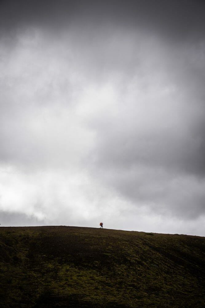 Dernière étape sur le Lauvagevur en Islande