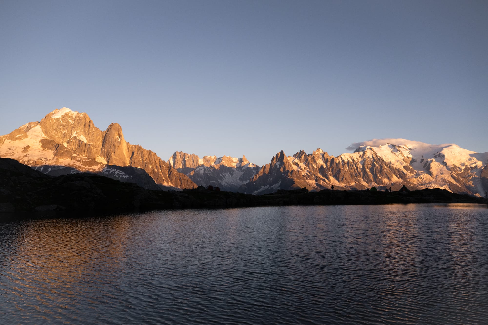 Bivouac au lac des Chéserys