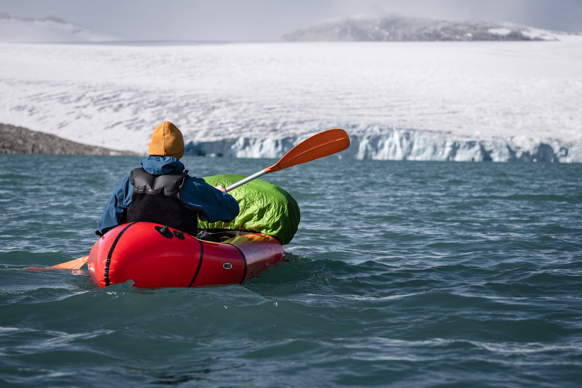 Packraft jusqu'au Jostedalsbreen en Norvège