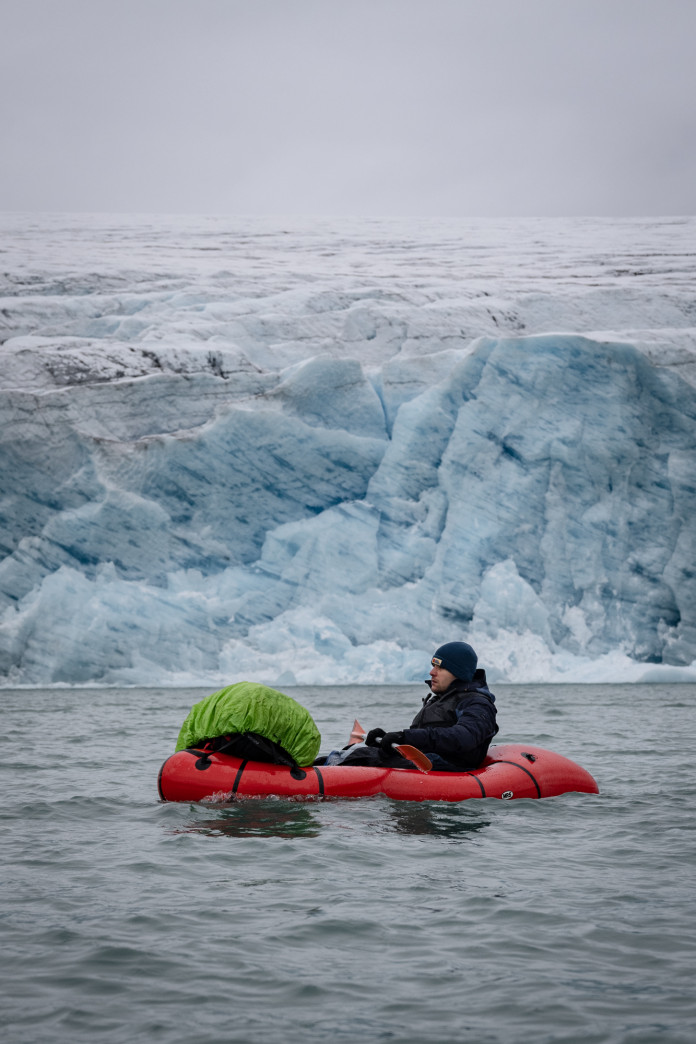 Packraft jusqu'au Jostedalsbreen en Norvège