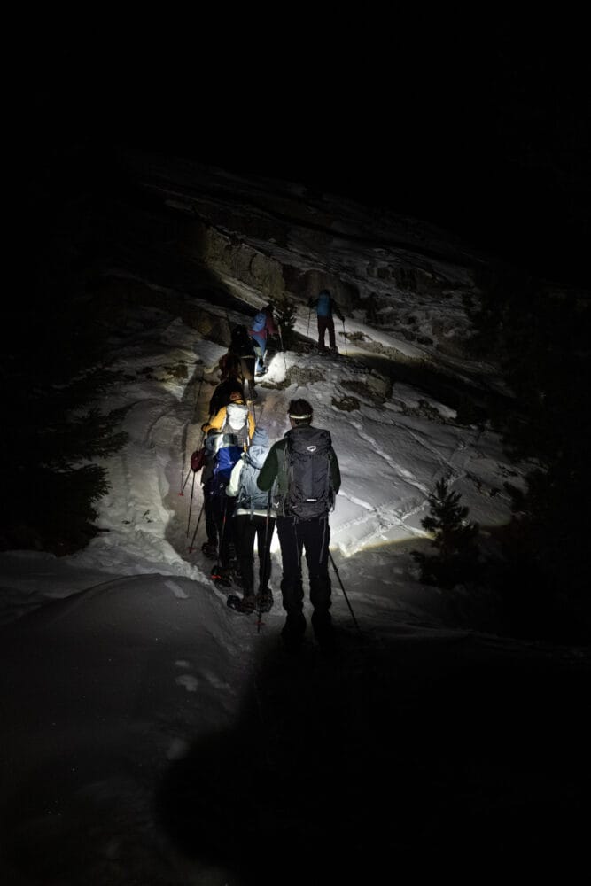 lever de soleil sur les Tre Cime