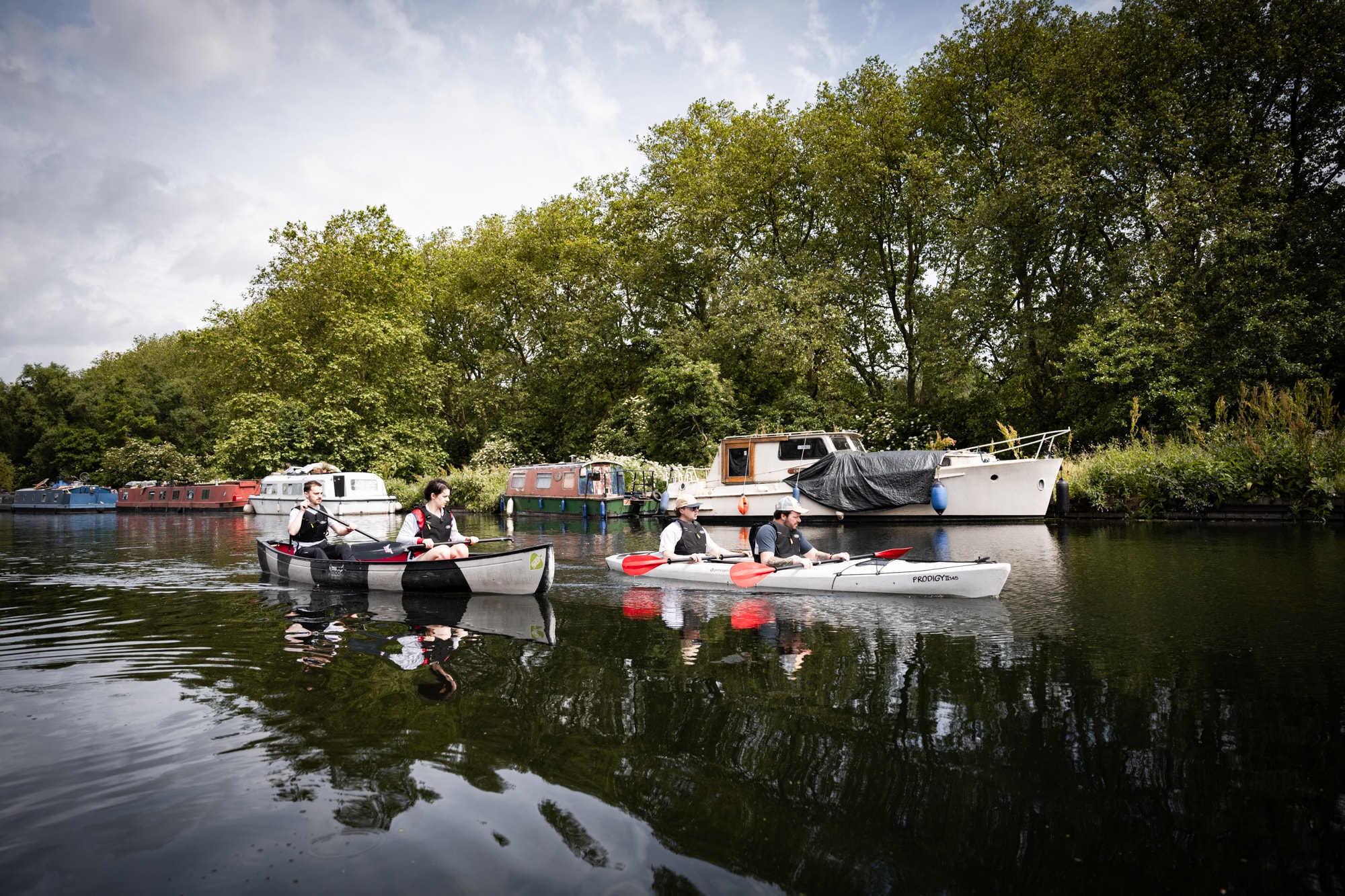 Oser l'Angleterre : faire du Canoë sur les canaux à Londres