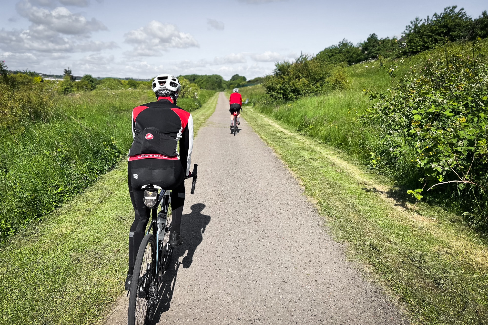 Vélo jusqu'au mur d'Hadrien
