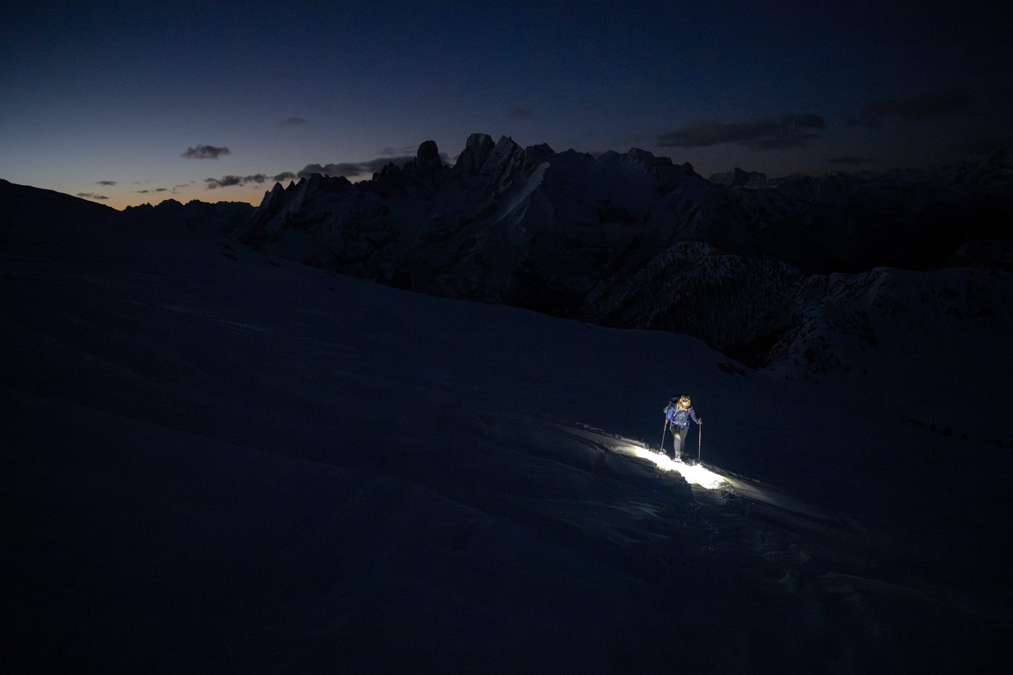 lever de soleil sur les Tre Cime