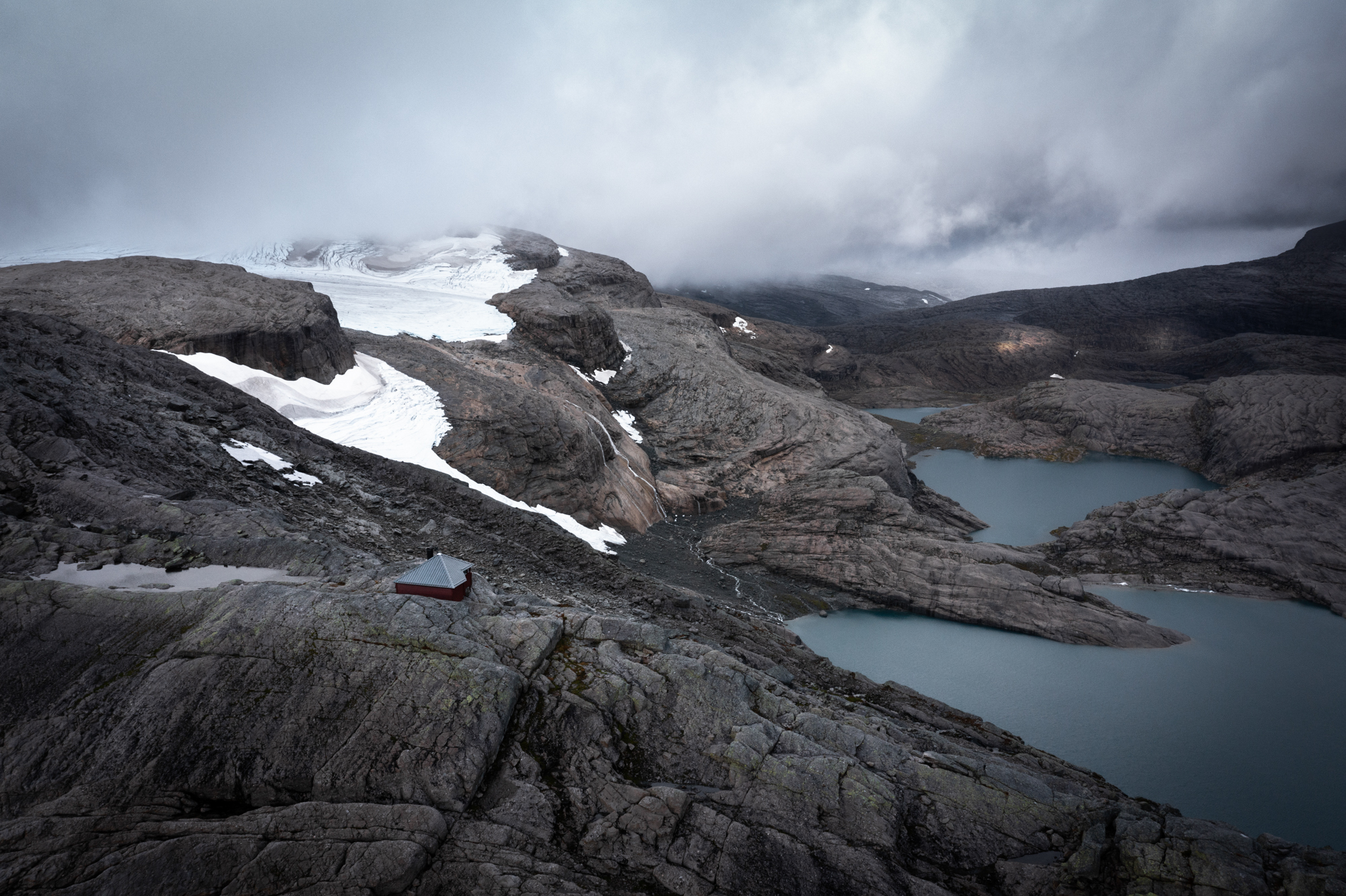 Cabane Gjegnabu en Norvège
