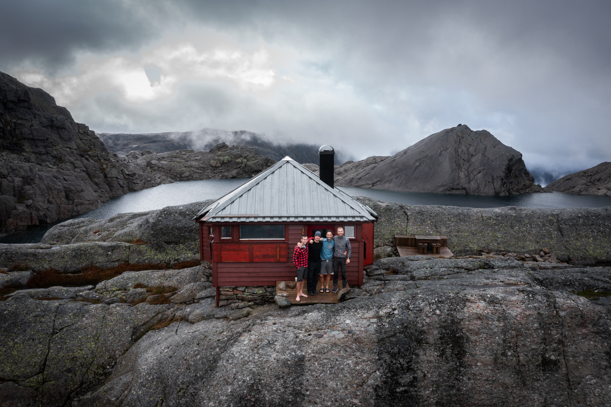 Gjegnabu, cabane au coeur d'Ålafotbreen