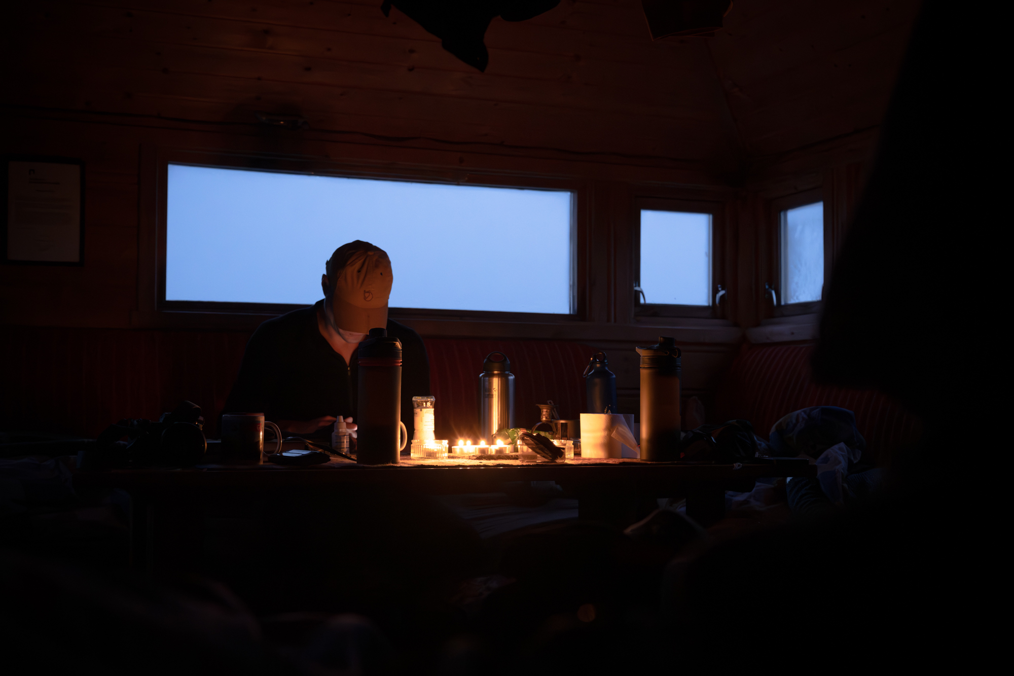 Gjegnabu, cabane au coeur d'Ålafotbreen