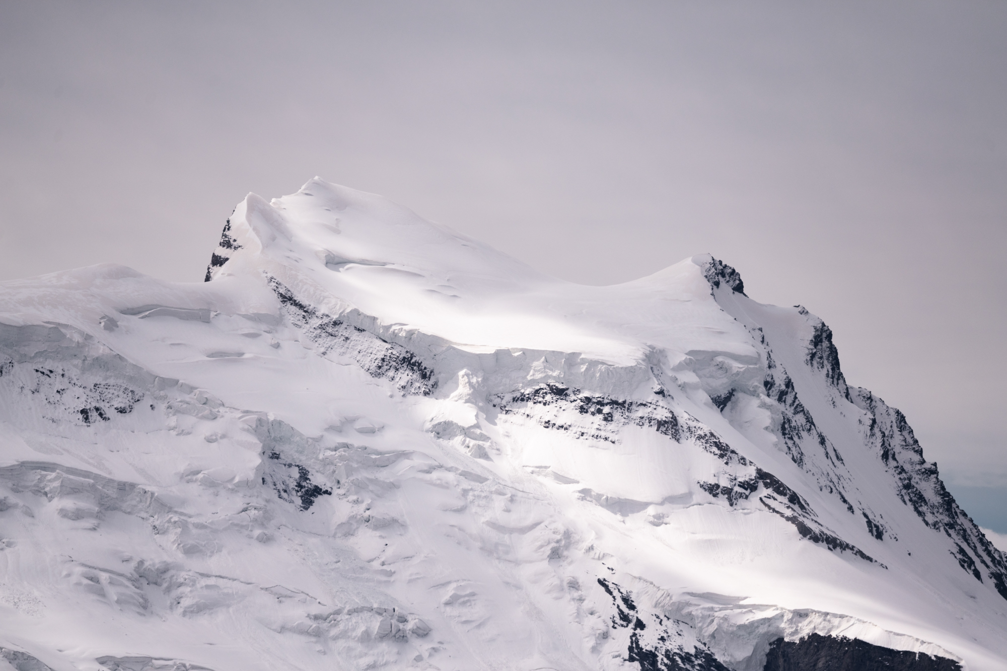 Grand Combin vu du Mont Fort au dessus de Verbier