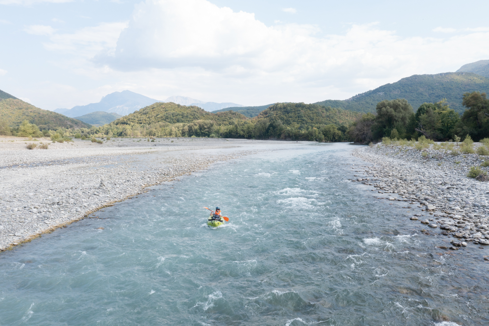 Packraft trail Balkan