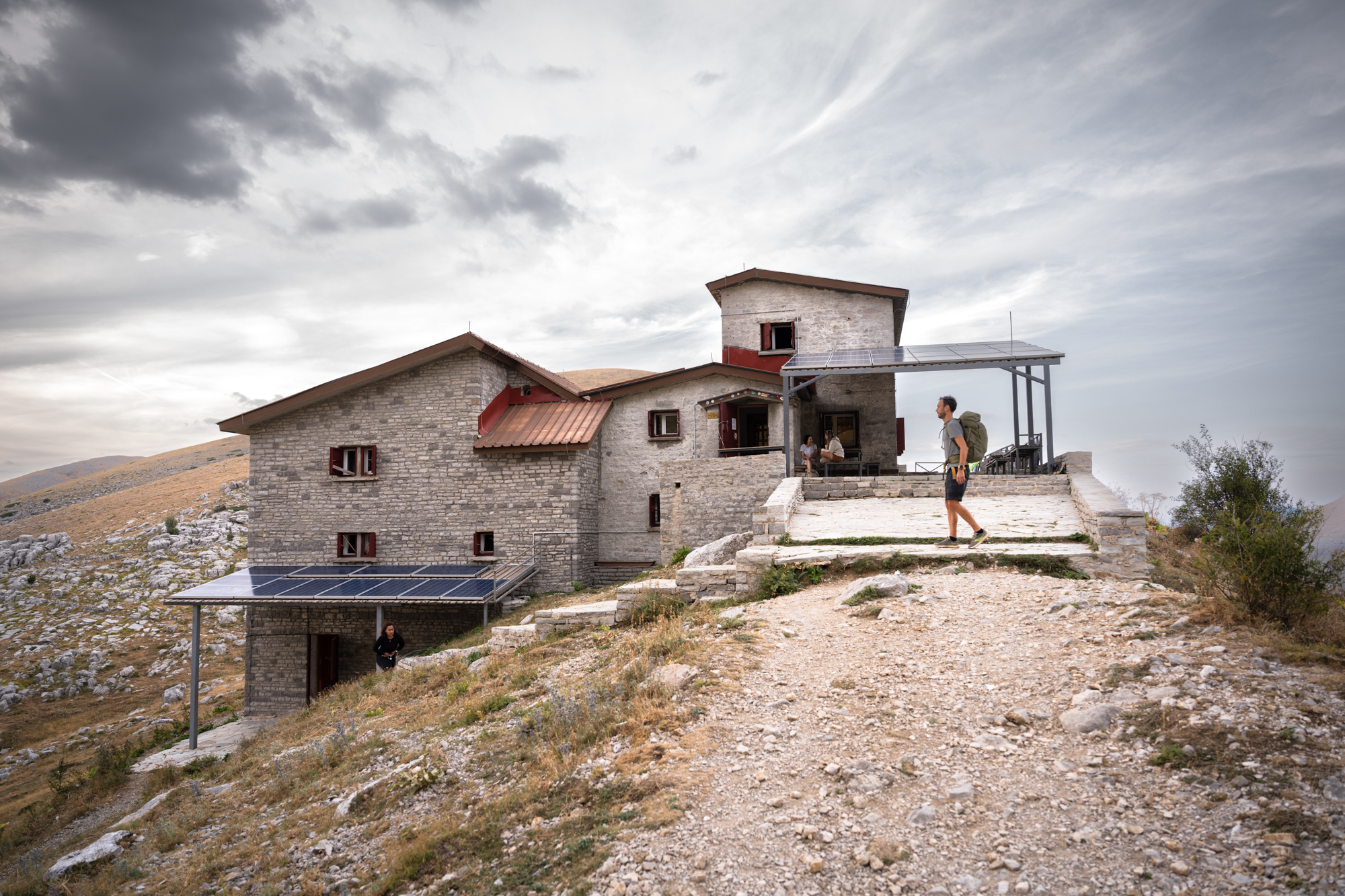 Refuge Astraka au coeur du Parc national Vikos-Aoos