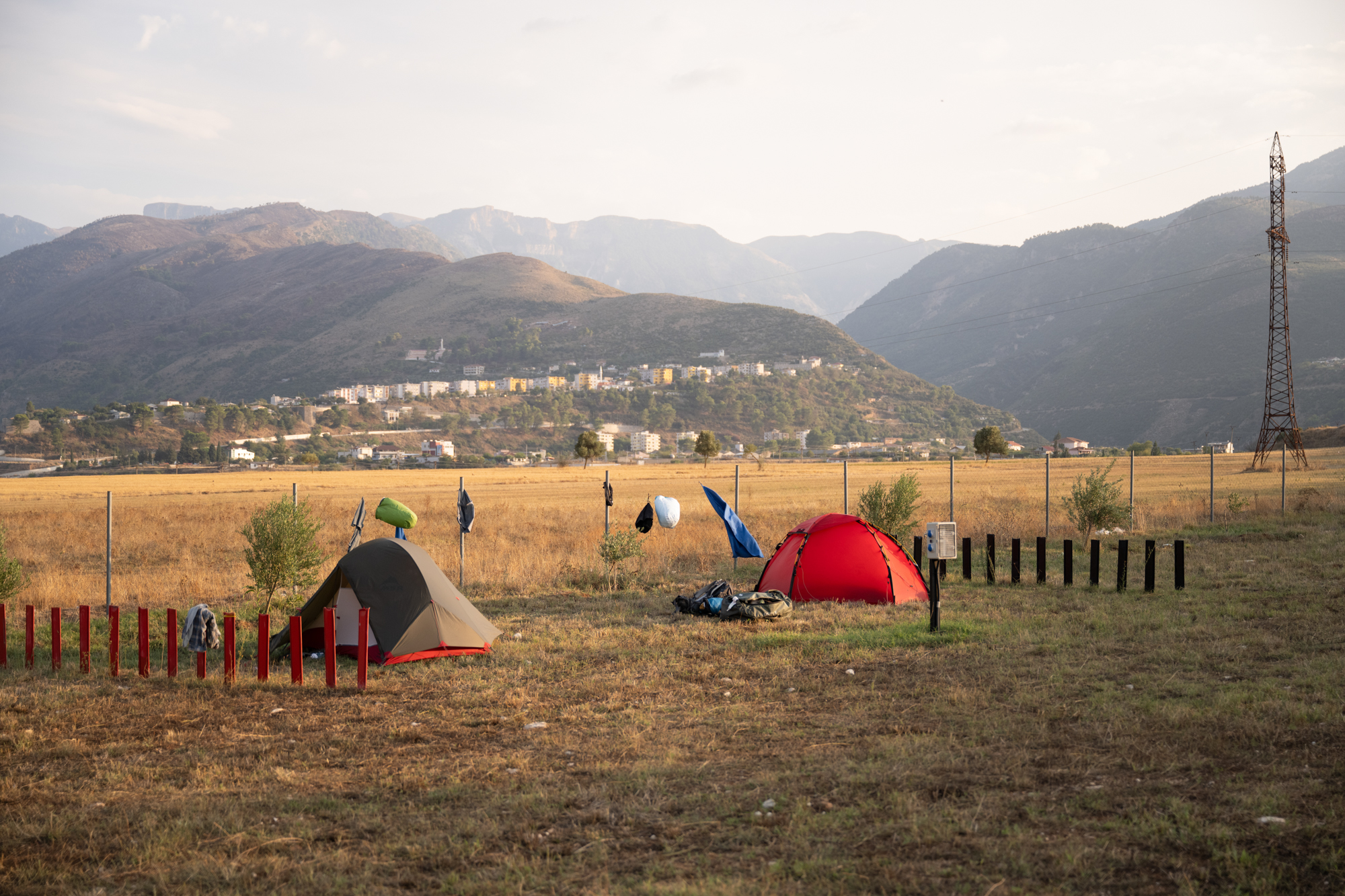 Dernier bivouac à Tepelenë
